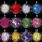 Holographic Nail polish Autumn maple leaf solid color sequins laser flash gradient 