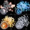 Holographic Snowflake Nail Polish Sequins Laser Symphony Color Change Winter Christmas