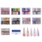 Holographic Winter Christmas Halloween Style Nail Art Transfer Foil Floral Butterfly Mix Nail Slider Decal