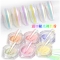 Holographic nail polish glitter powder Aurora magic mirror powder pigment dust
