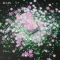 Laser Blue Pink Snowflake Shiny Sequins Mixed Acrylic Paint Powder DIY Christmas Theme