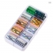 Laser Starry Sky Candy Transfer Nail Sticker Solid Color Marble Retro Style Transfer Paper Foil Set