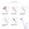 Nail Art Electric Mini Portable Polisher Remove Dead Skin and Nail Polisher Distribute 5 Polished Heads and Trim Nail Set