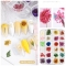 Nail Art Immortal Dried Flowers 3D Stereo Daffodil Dried Mixed Flower Season Theme