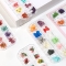 Nail Art Immortal Dried Flowers 3D Stereo Daffodil Dried Mixed Flower Season Theme