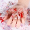 Nail Foil Paper Star Transfer Paper Gel Polish Smudge Applique Flame Butterfly Floral Valentine Style