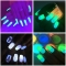 Nail Polish dipping powder Fluorescent Discoloration Two color Change During Day And Night Acrylic