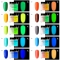 Nail Polish dipping powder Fluorescent Discoloration Two color Change During Day And Night Acrylic