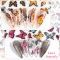 Nail Sticker Film Starry Sky Stickers Color Lace Butterfly Sticker Set Full Coverage Nail Transfer Foil Paper