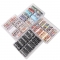 Nail art holographic Star Transfer Stickers snowflakes maple leaves Christmas theme