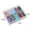 Nail art holographic Star Transfer Stickers snowflakes maple leaves Christmas theme