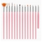 Nail Brush Set_red