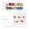 New Japanese Nail Art Gold Foil 12 Color Boxed Thin Gold and Silver Foil Fragments DIY Decoration Tin Foil