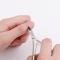 Stainless Steel Nail Scissors Professional Dead skin Scissors Double Arc Buckle Cuticle Knife