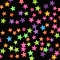 Summer Fluorescent Star Shape And Size mixed Sequins Nail Painted Piece 3D Neon Light Sequin Gel Polish