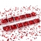 Valentine's Day Style Laser Nail Art Sequin Sticker Love Heart Butterfly Poker Style UV Gel Polished Trim