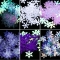 Water nails Holographic Sequins Christmas snowflake nail polish sequins laser chameleon winter Style