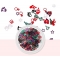 Winter Christmas Theme Nail Foil PET Stickers Snowflake Christmas Tree Style Nail Sequin Gel polish